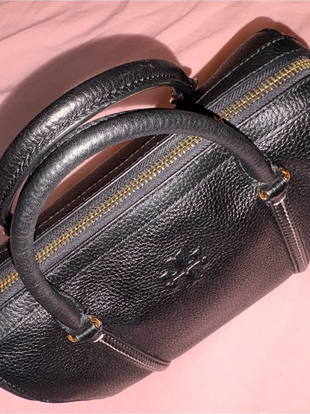 Tory Burch 4-Piece Black Leather Bundle